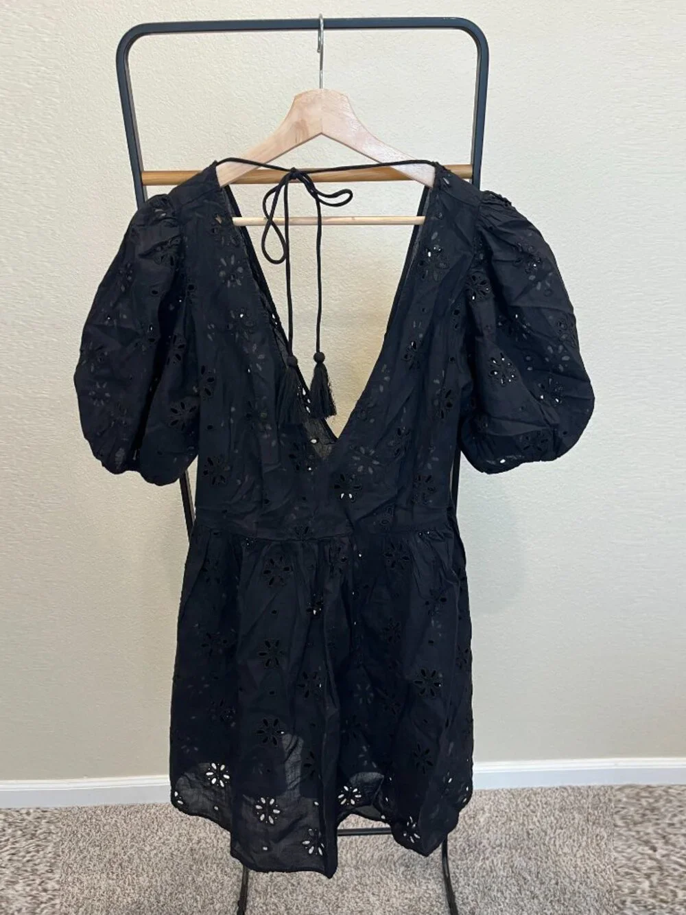 H&M Beach Dress Black Size XS